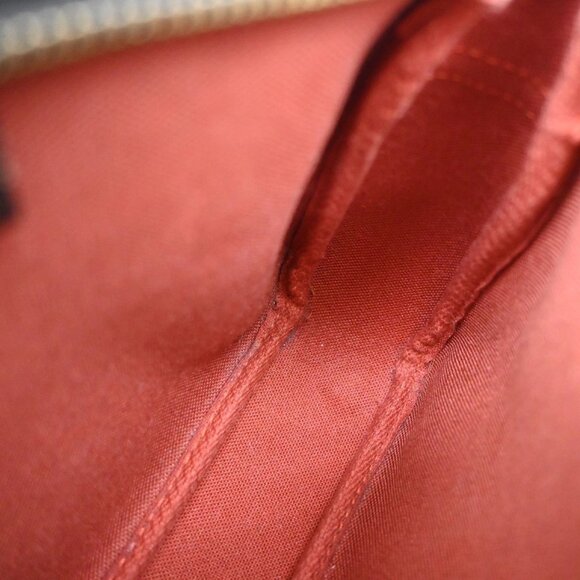 LOUIS VUITTON Trousse Makeup Hand Bag Damier Ebene Leather Brown N51982 89KA770 - Picture 13 of 16